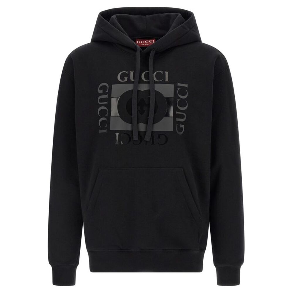 Gucci Black Cotton Men's Sweatshirt
